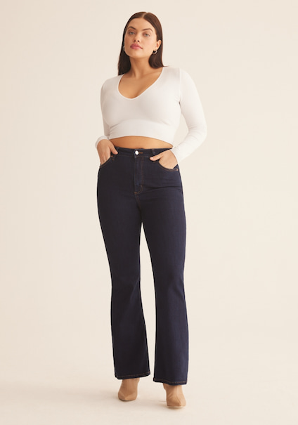 Shop wide leg jeans