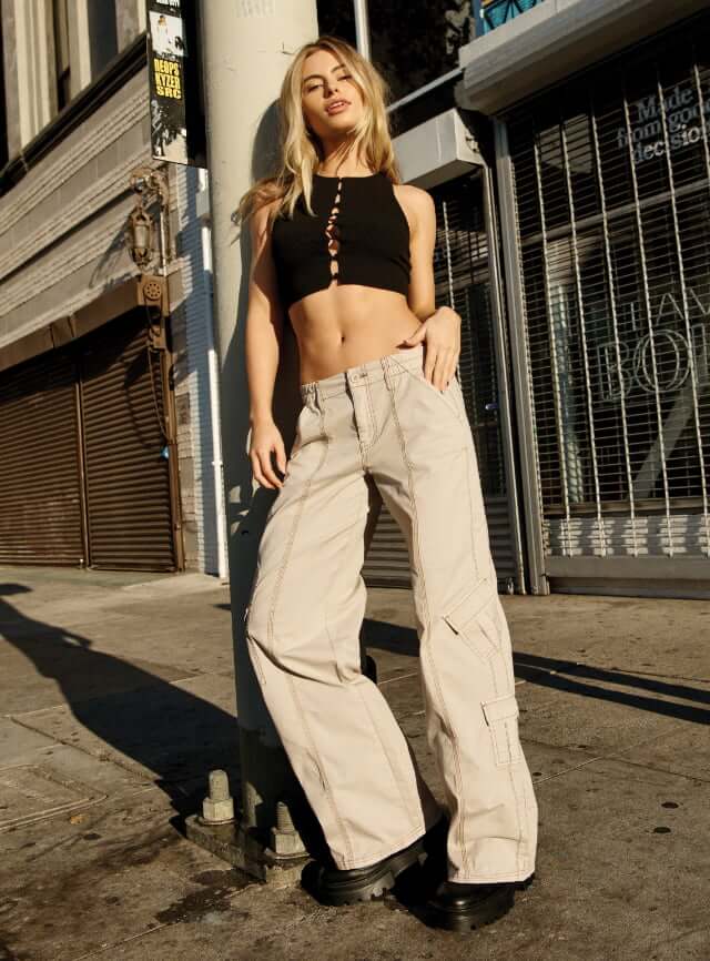 Billie Bubble Cargo Pants Garage