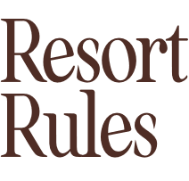 Resort Rules