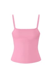 Pink active tank top.