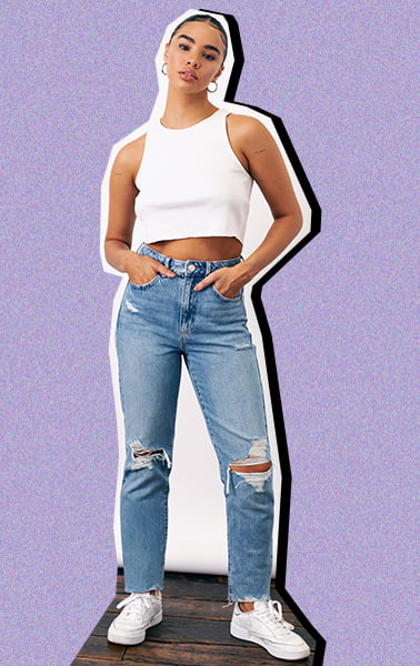 Shop mom jeans