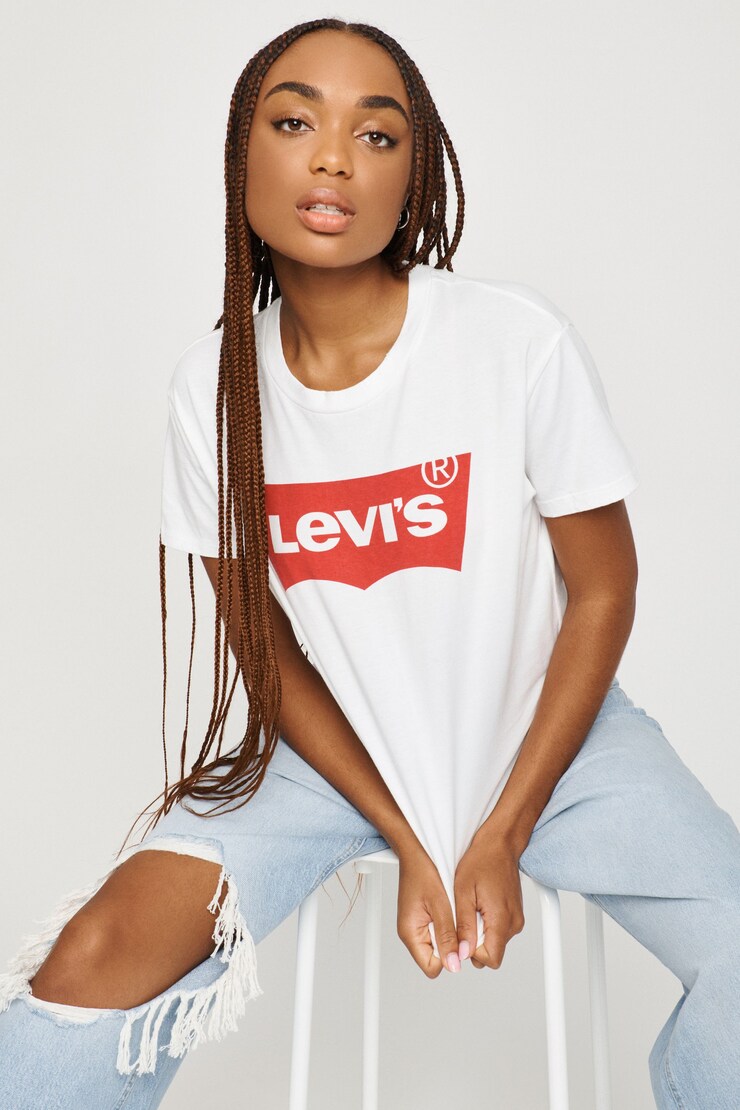 LEVI'S Vintage Authentic Short Sleeve Tee White | Garage