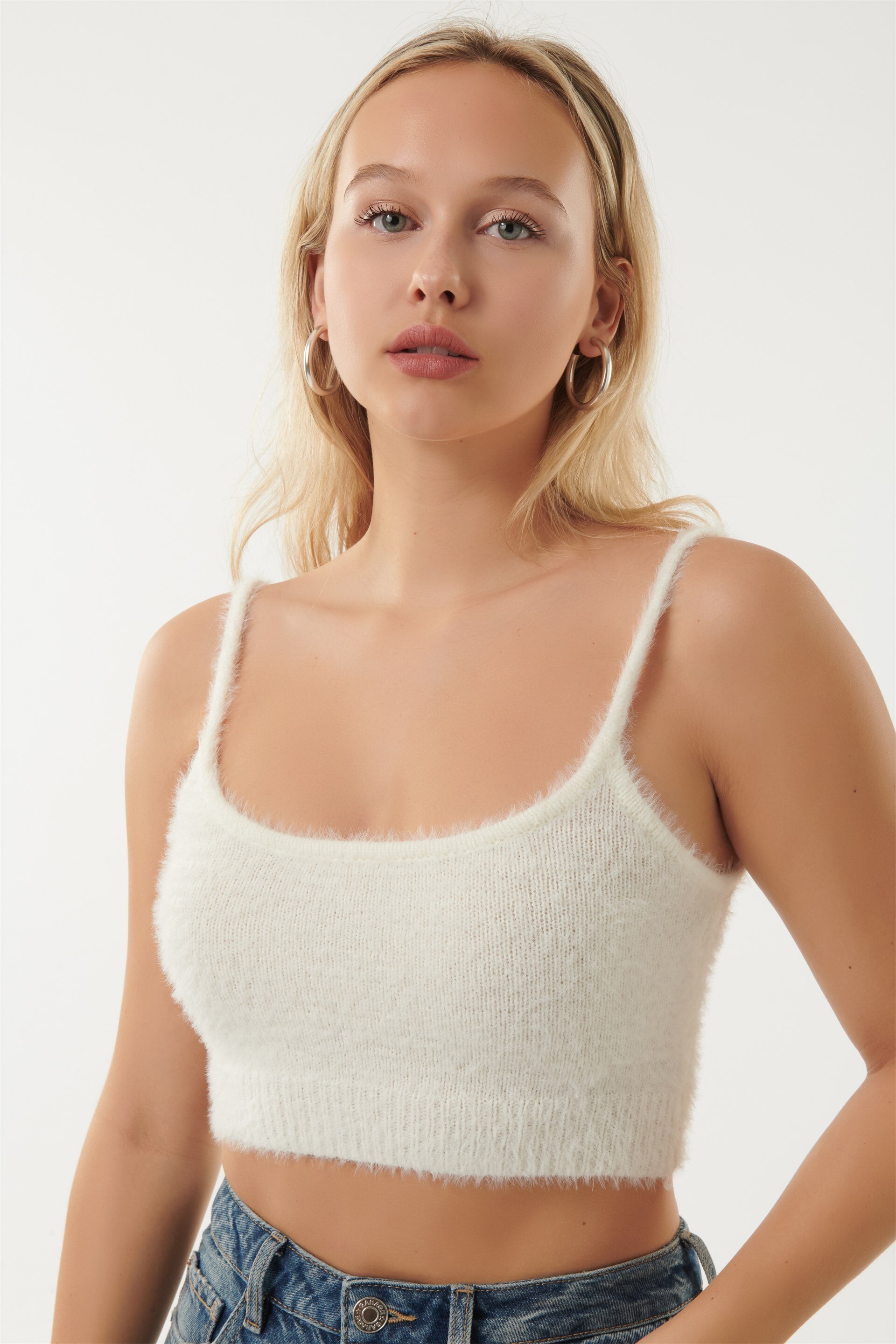 トップス Melt the lady tiny fluffy tank+ tops トップス Melt the lady tiny fluffy tank+ tops Melt the lady tiny