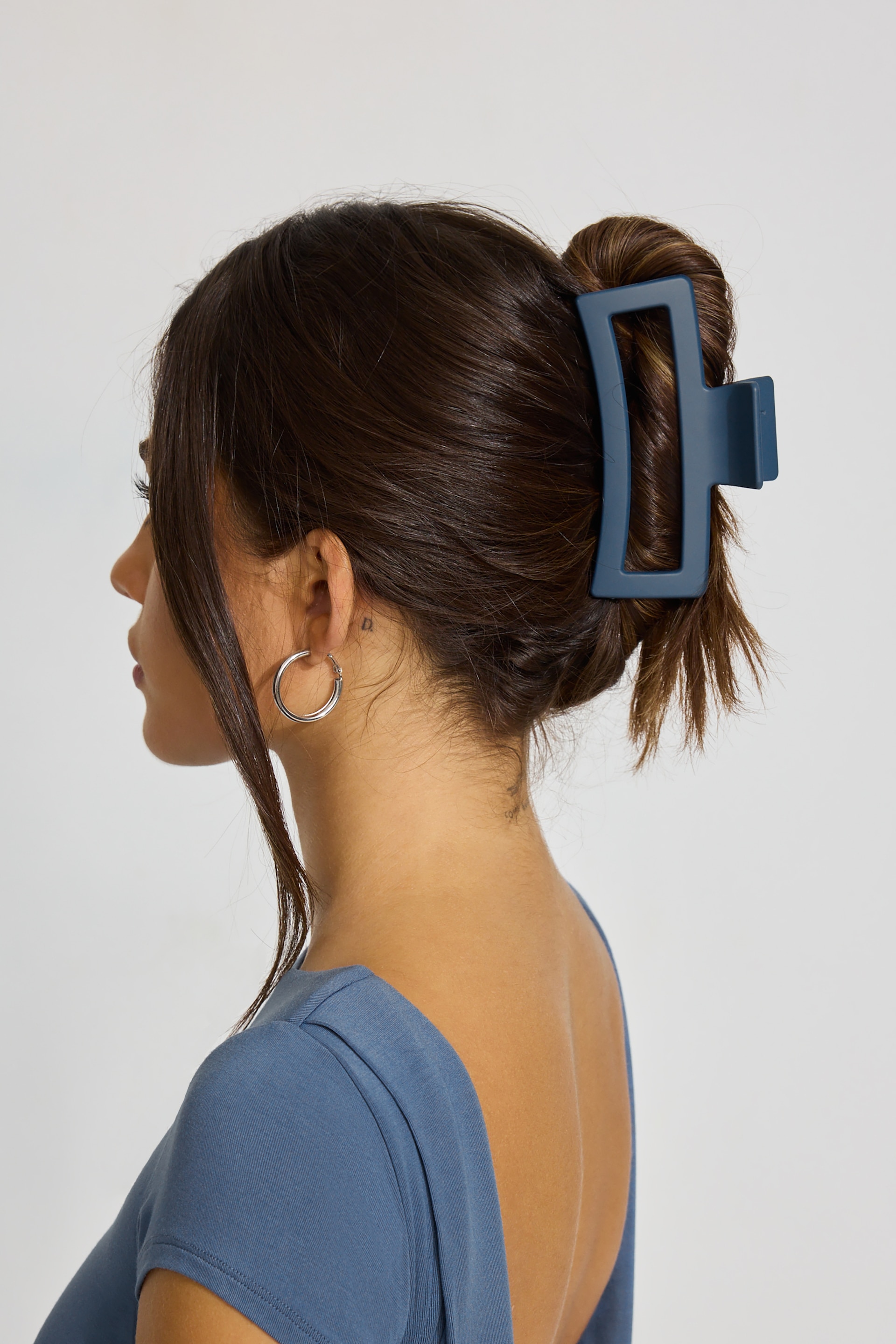 Oversized Rectangle Claw Clip