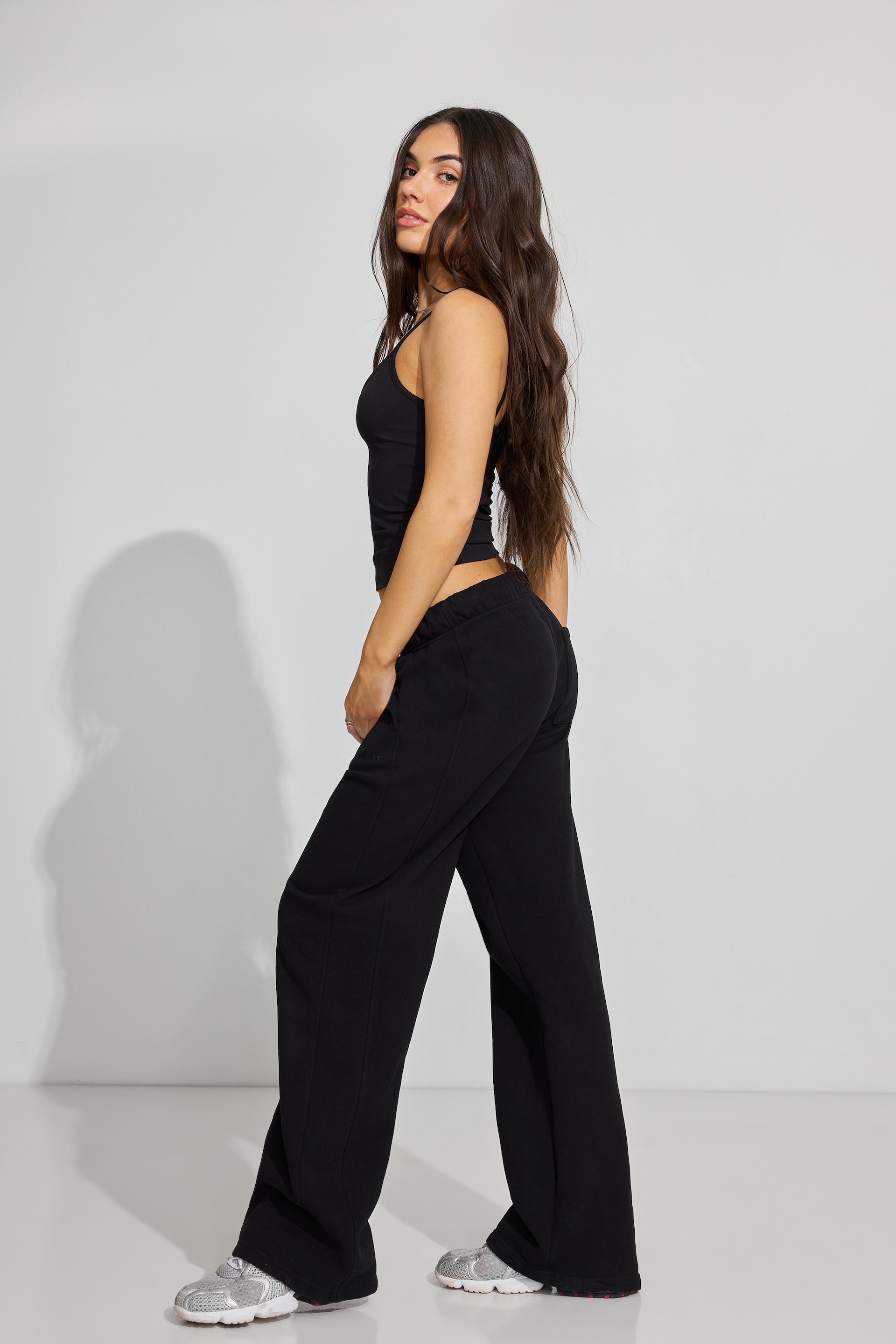 UltraFleece Straight Leg Sweatpants Black | Garage