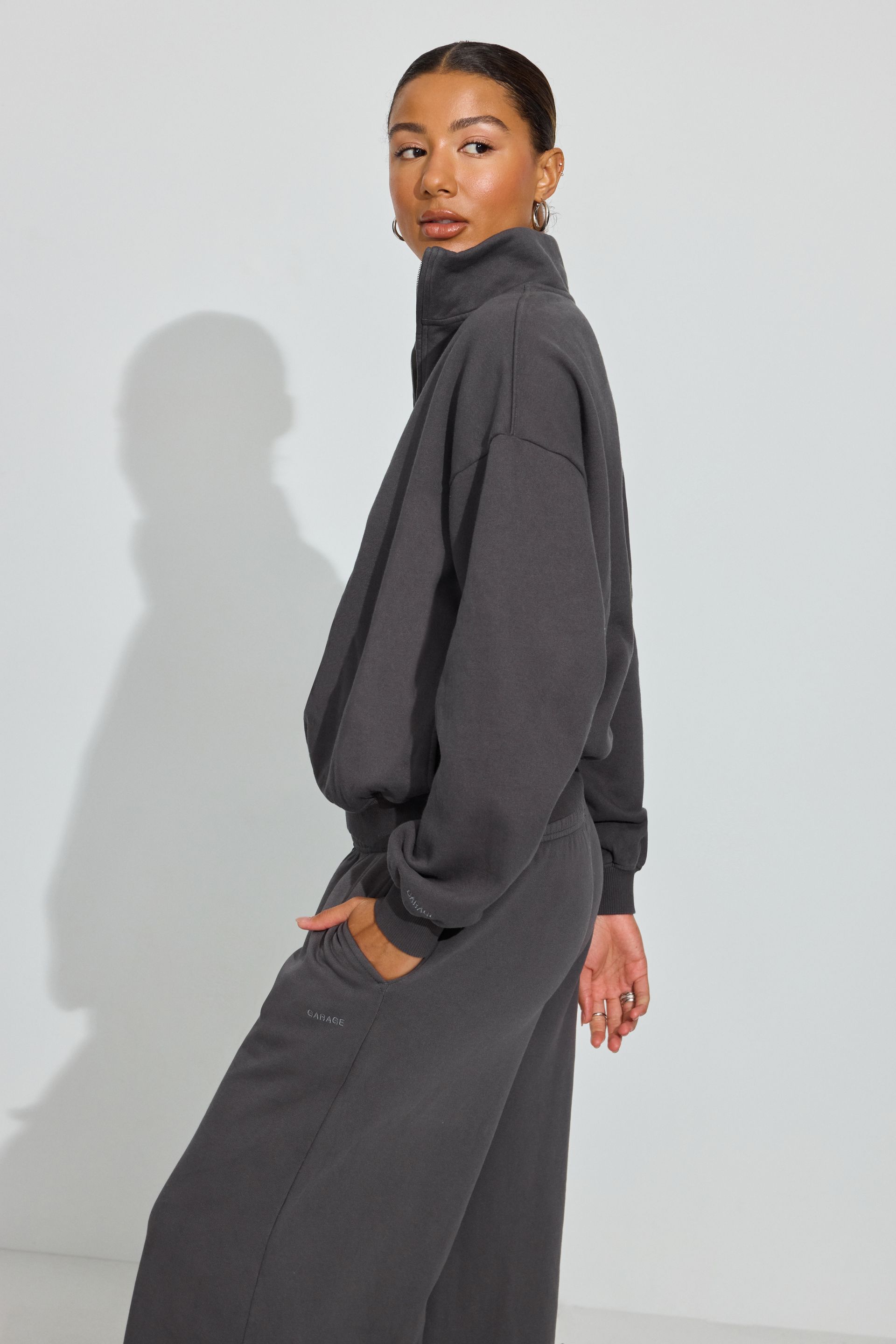 【NEE】NEE HALF ZIP SWEAT (L) NEE】NEE HALF ZIP SWEAT (L) Zella Textured Half Zip Pullover